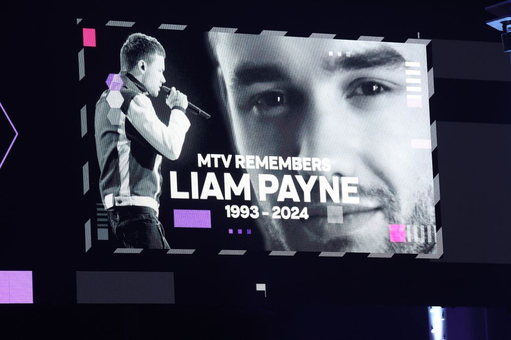 Liam Payne tribute during MTV EMAs