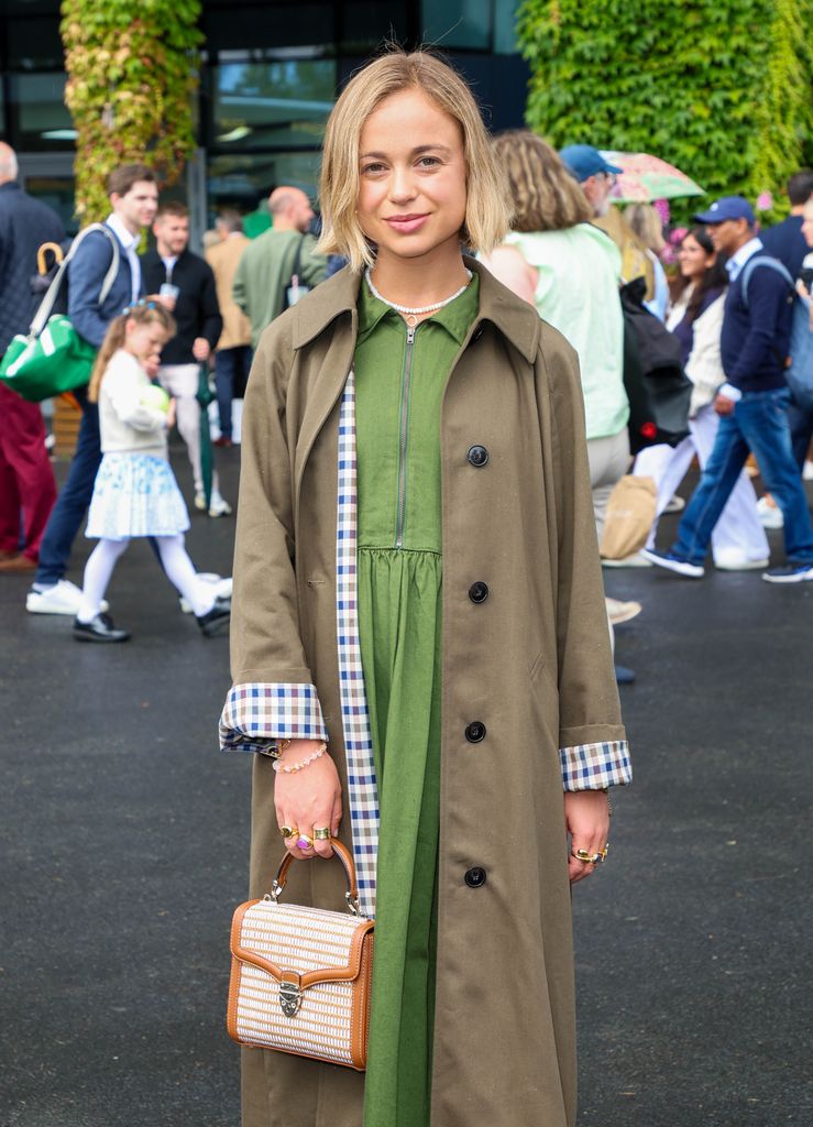   Lady Amelia Windsor comparece ao 5º dia do Campeonato de Tênis de Wimbledon 