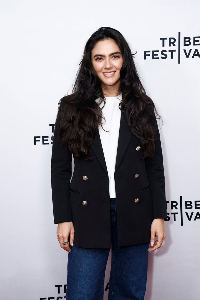Arienne Mandi attends the "Bunny" Premiere during 2025 Tribeca Festival at Village East Cinema on June 14, 2025 in New York City