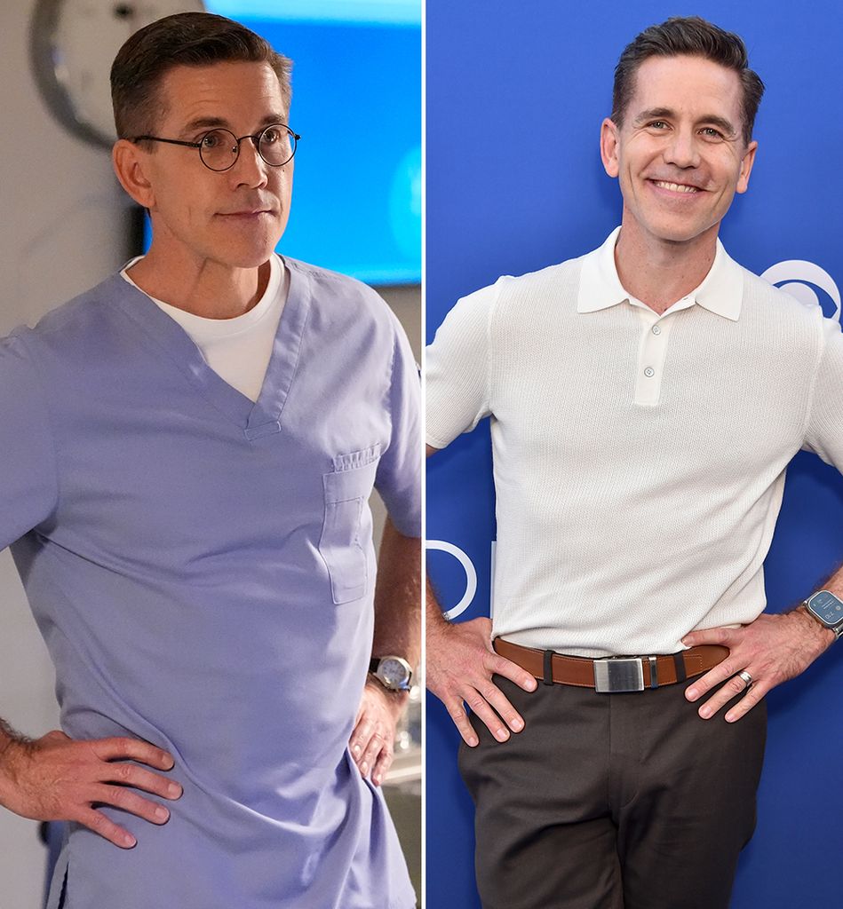 NCIS stars out of costume Mark Harmon, Katrina Law, Brian Dietzen and