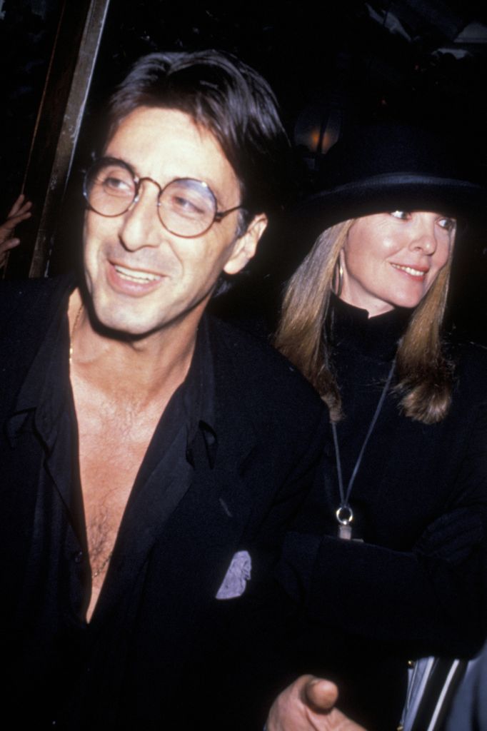 Actor Al Pacino and Diane Keaton attend the premiere party for "Sea of Love" on September 12, 1989 