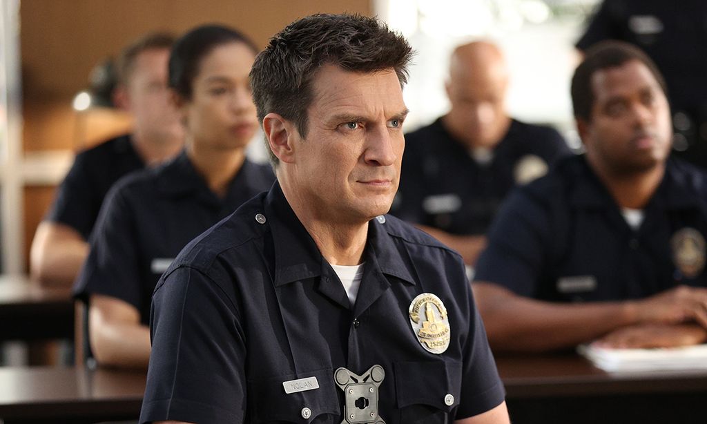 nathan fillion in the rookie