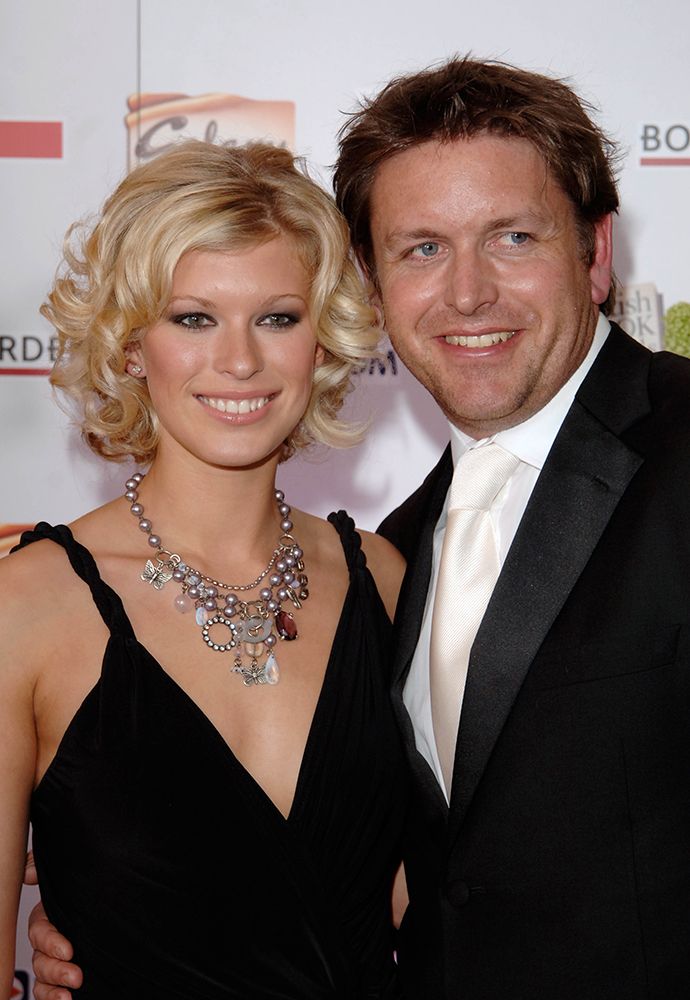 James Martin with Sally Kettle at a red carpet event in 2007