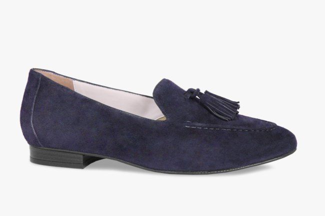 navy loafer sole bliss