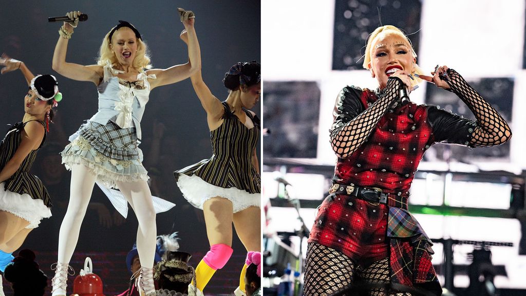 Gwen Stefani in 2000s and gwen today
