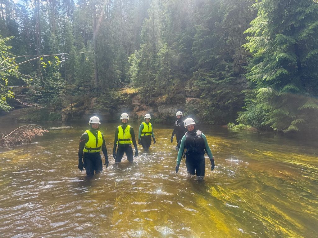 The river hike was full of beautiful sights and very relaxing