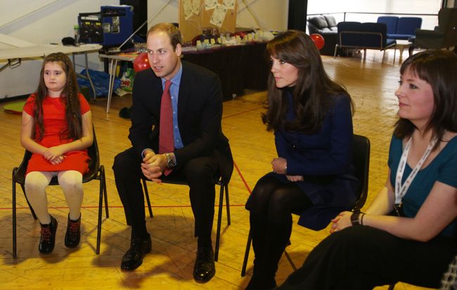 kate middleton and prince william sitting
