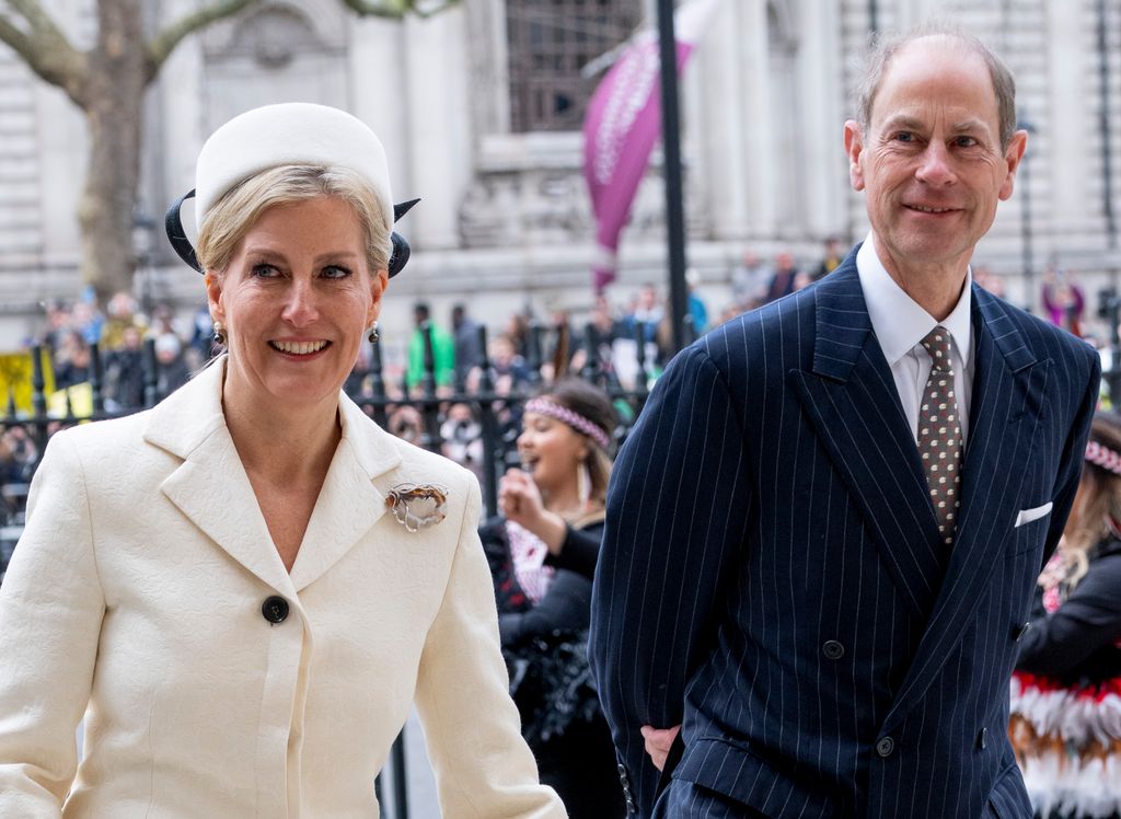 The Duke and Duchess of Edinburgh attending the 2023 Commonwealth Day Service