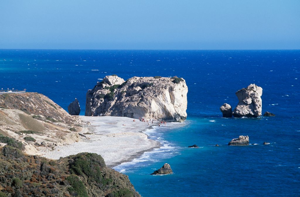 Aphrodite's birthplace according to legend