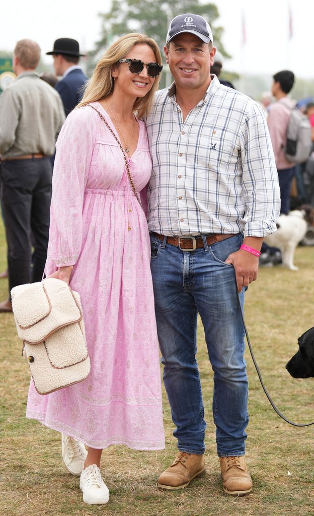 Harriet and Peter at the Burghley Horse Trials in September