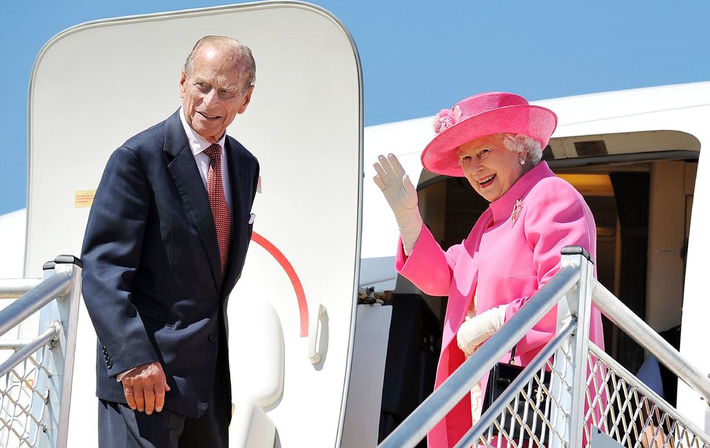 Queen Elizabeth and Prince Philip visiting Australia in 2011