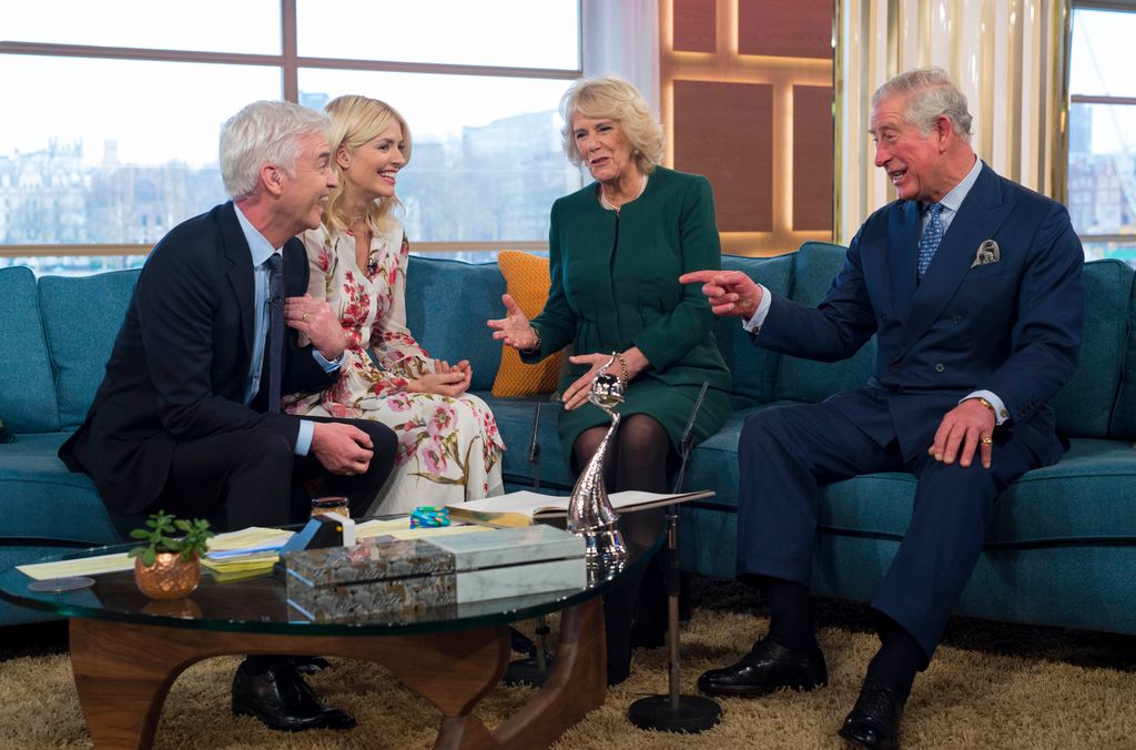 Charles and Camilla appeared on This Morning in 2018