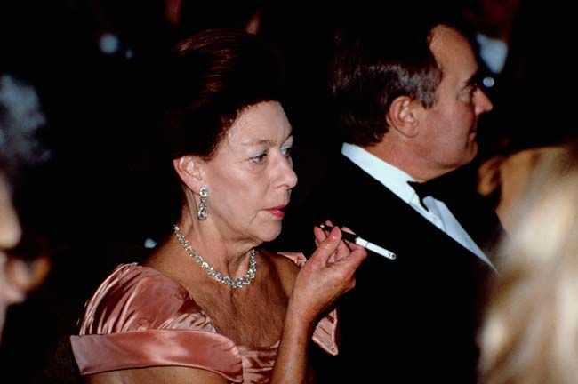 princess margaret smoking