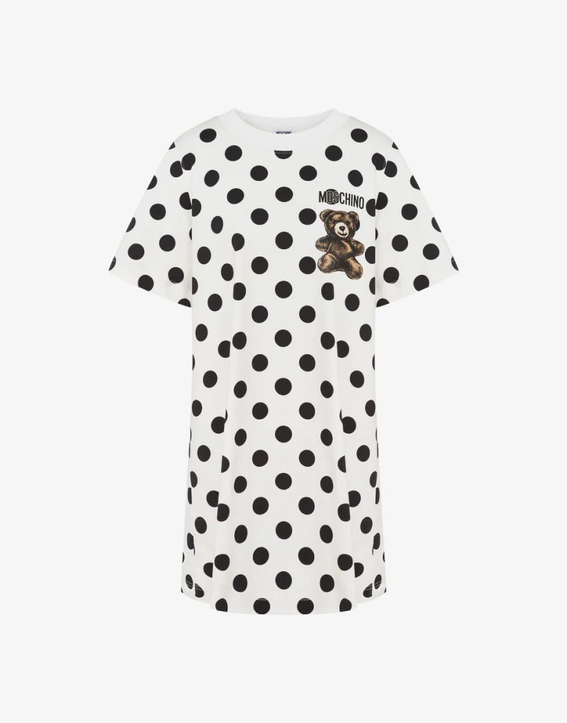 Moschino polka dot dress