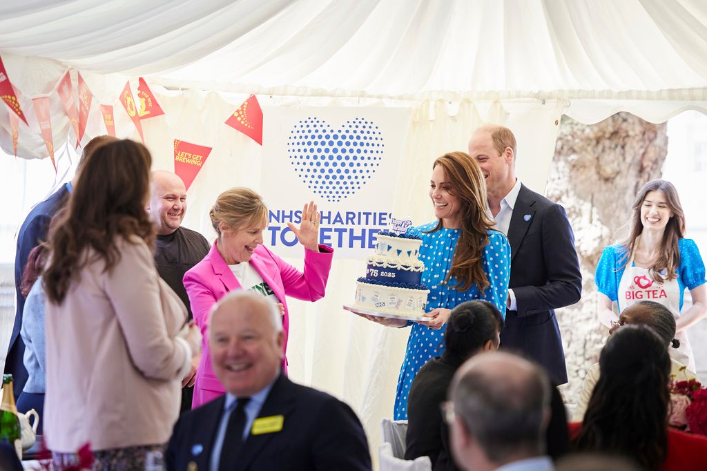 William and Kate attend NHS Big Tea Party