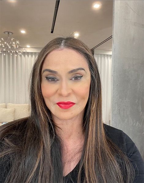 tina knowles makeup by blue ivy