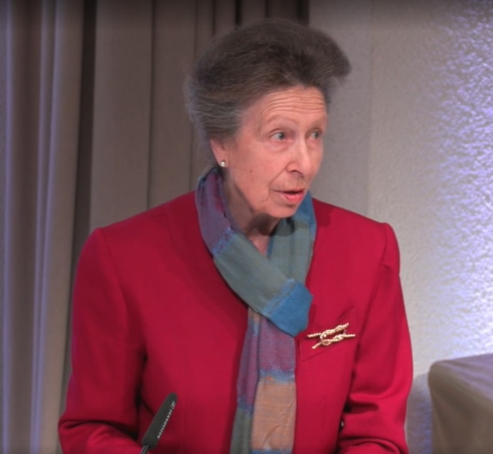 Princess Anne speaking at British Nutrition Foundation conference