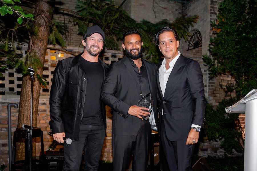 Eric Hendrix, Dax Dasilva and George Stroumboulopoulos