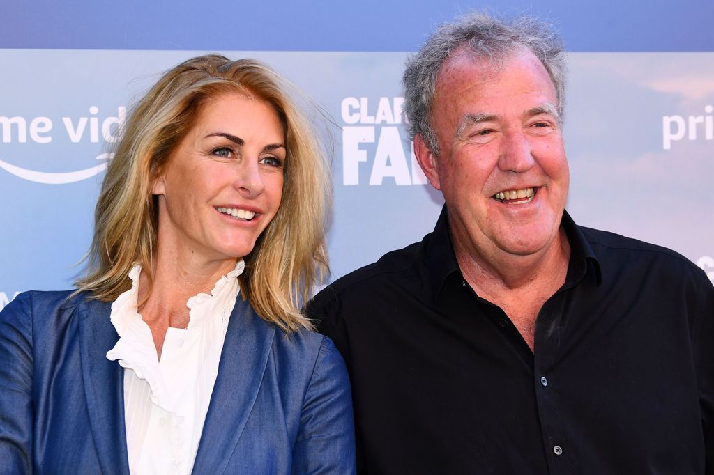 Jeremy Clarkson with his partner Lisa 