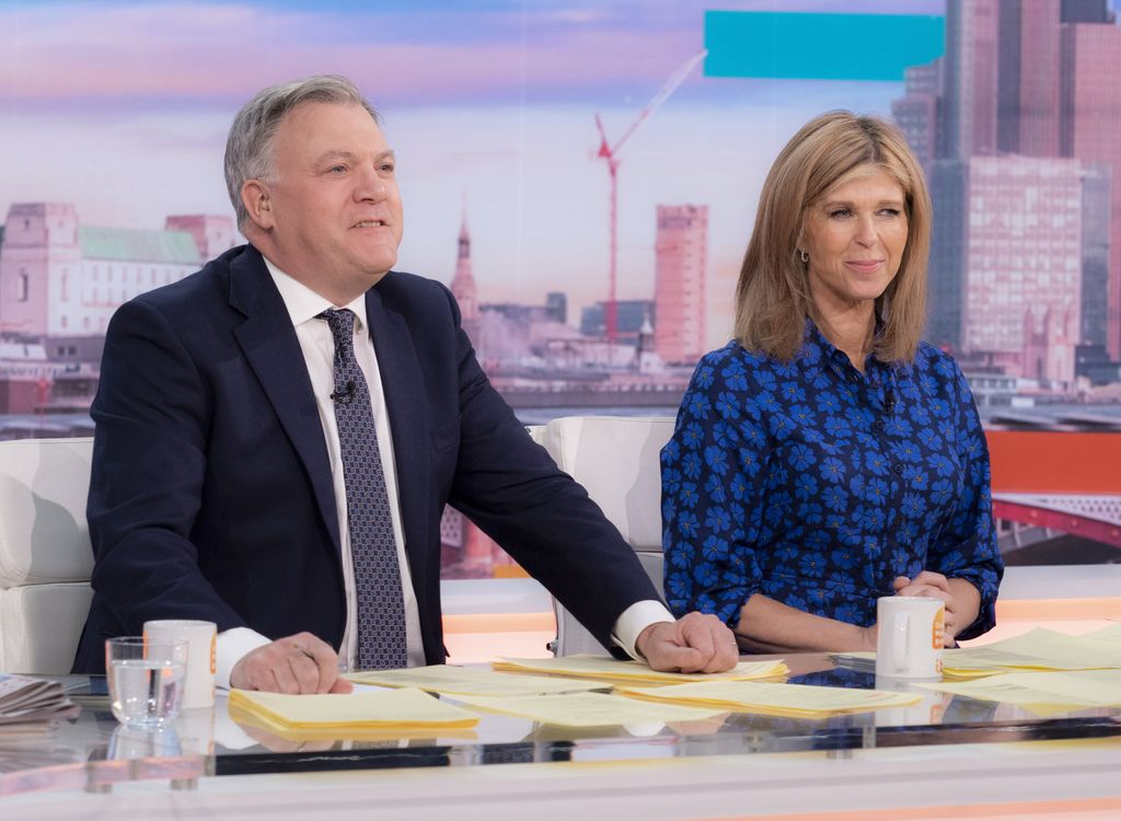 Ed Balls, Kate Garraway on Good Morning Britain