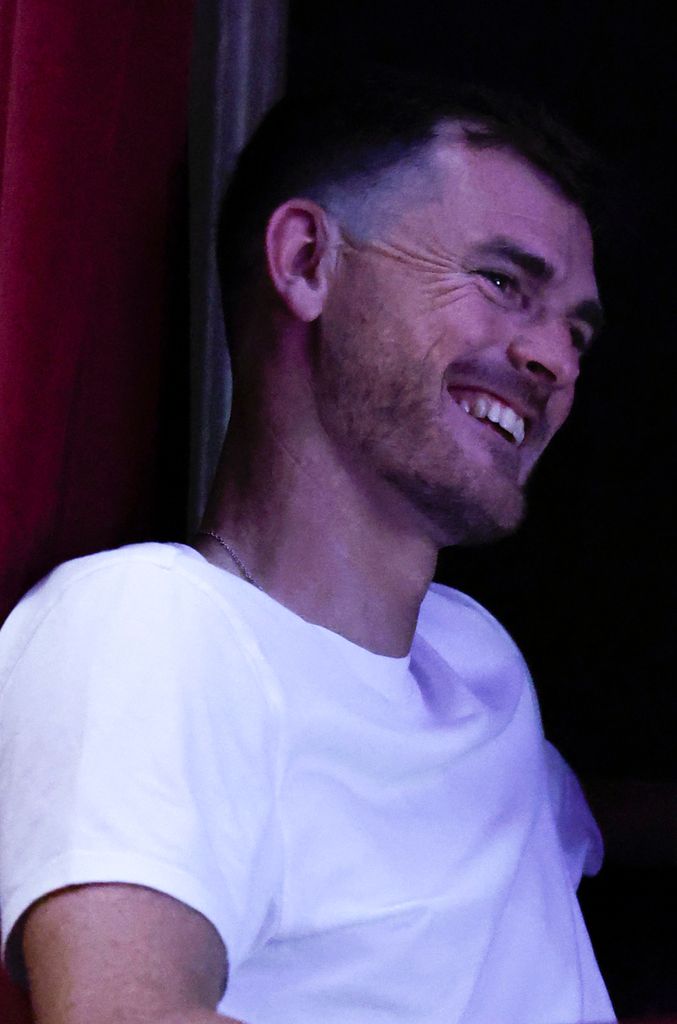 Jamie Murray in the audience during Andy Murray's "Centre Stage" theatre tour at New Wimbledon Theatre