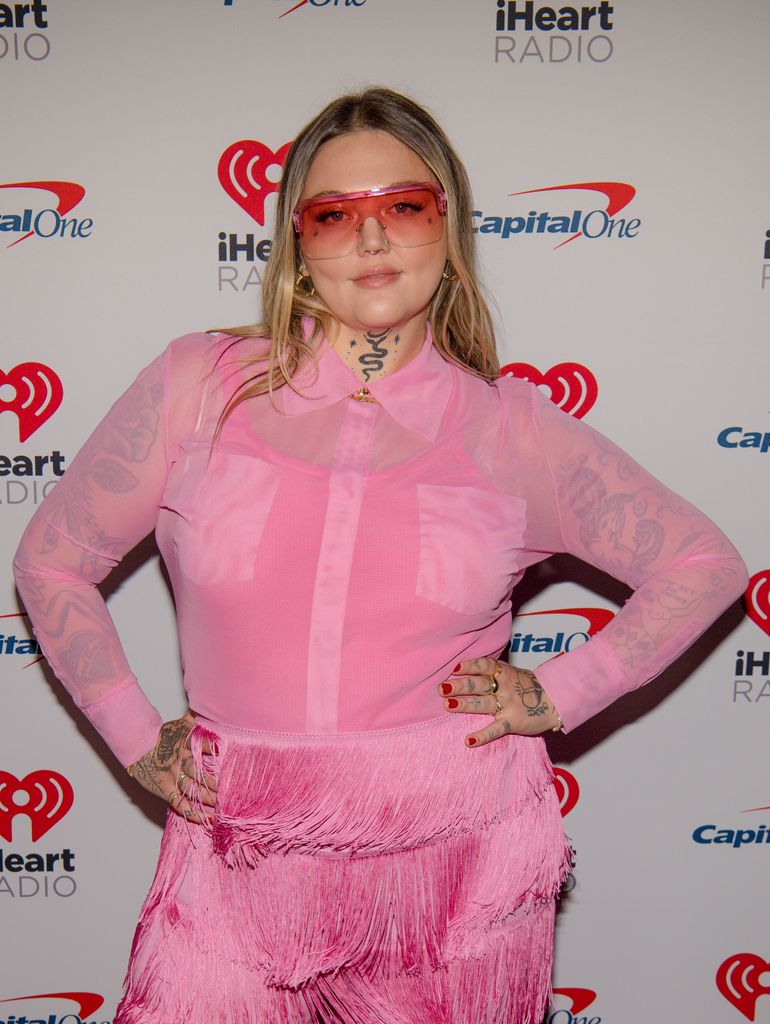 Elle King attends 2023 iHeartCountry festival red carpet at Moody Center on May 13, 2023 in Austin, Texas