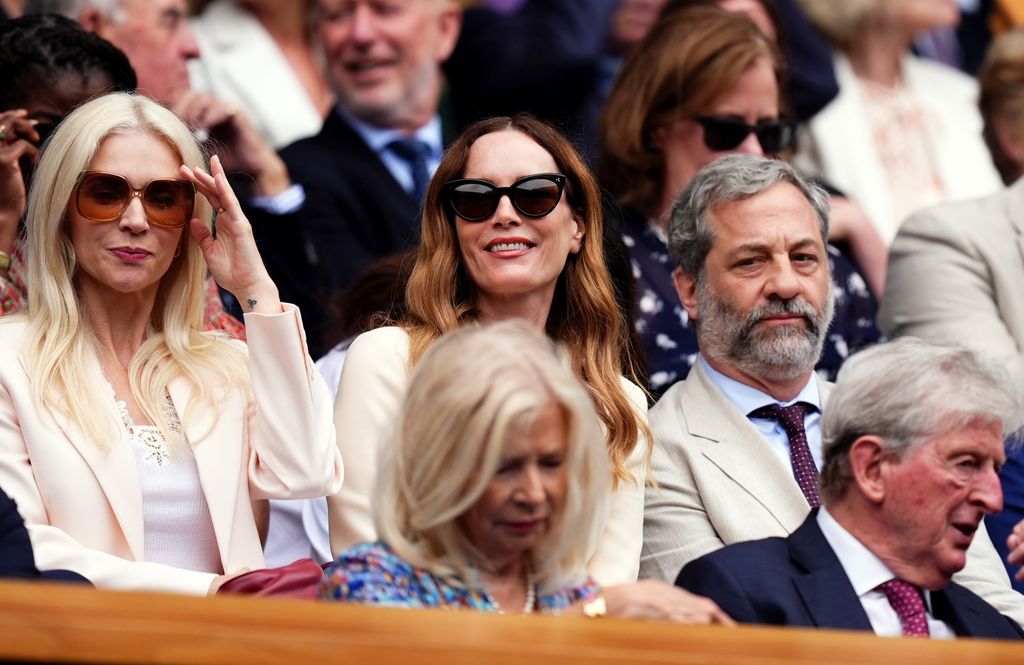 Leslie Mann in the Royal Box