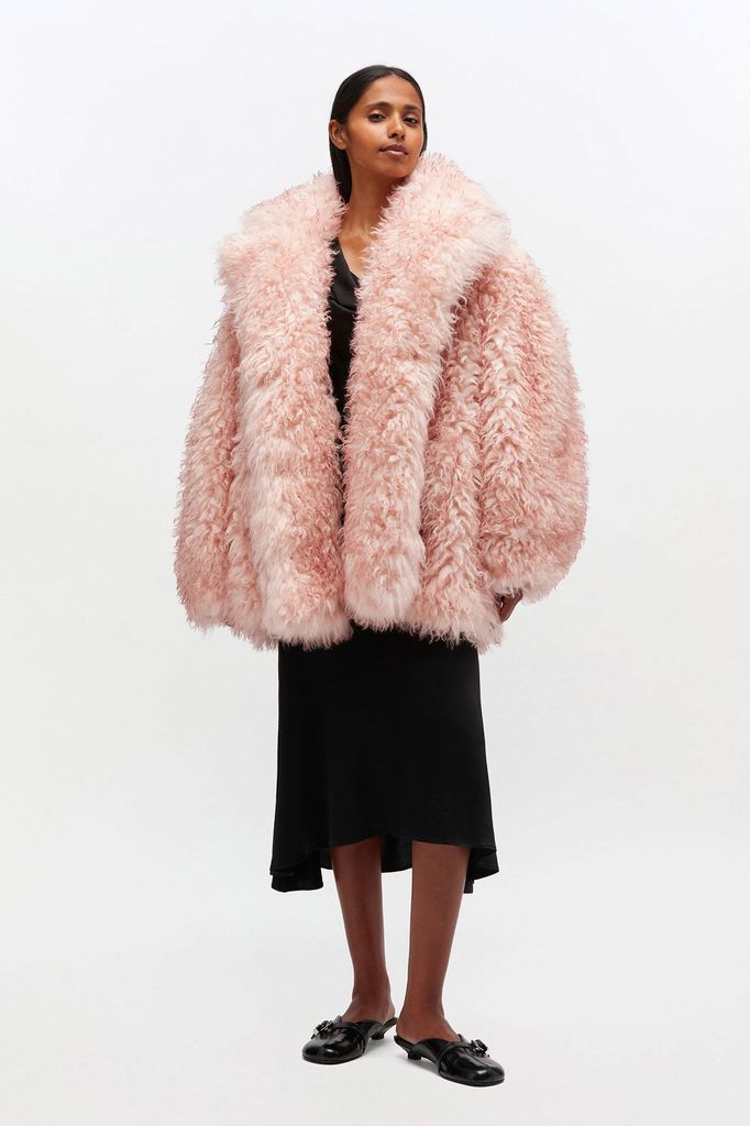 Mary's Rose Coat Ganni