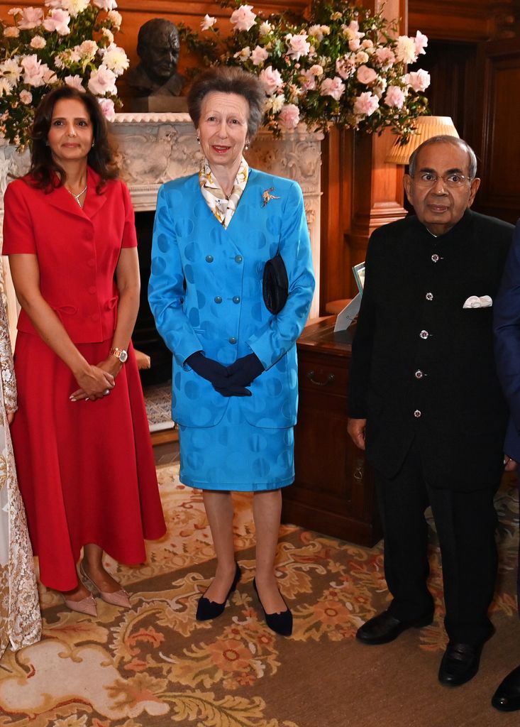 Princesa Anne na inauguração da OWO Whitehall