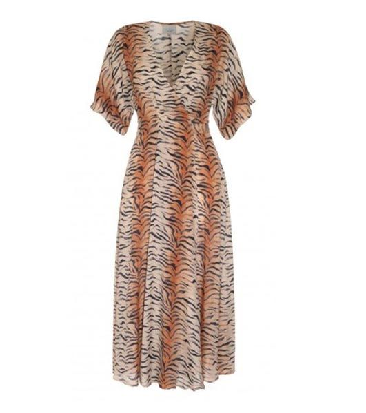 kate garraway tiger print dress buy