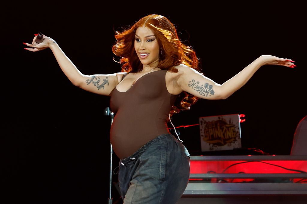 cardi b pregnant