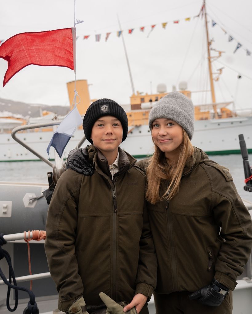 Prince Vincent and Princess Josephine in Greenland