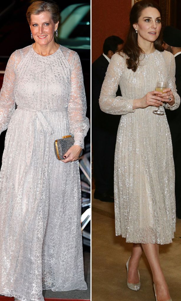 8 times Duchess Sophie and Princess Kate were total copycats – including twinning ethereal ballgowns