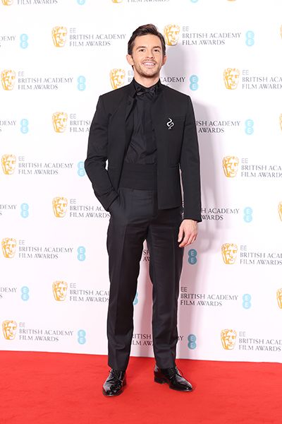 Jonathan Bailey at the 2021 BAFTA Awards