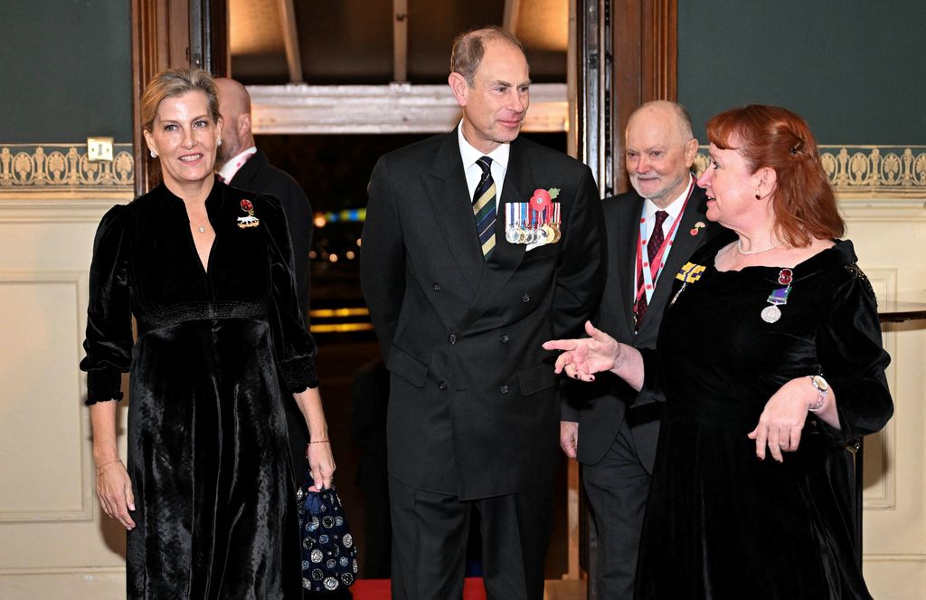 Duchess Sophie and Prince Edward at the Festival of Remembrance