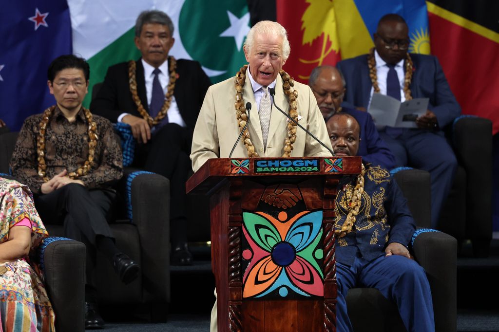 Charles called for immediate climate action during the summit