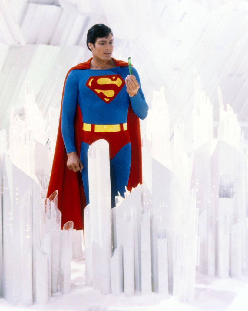 Christopher Reeve as Superman in 1978