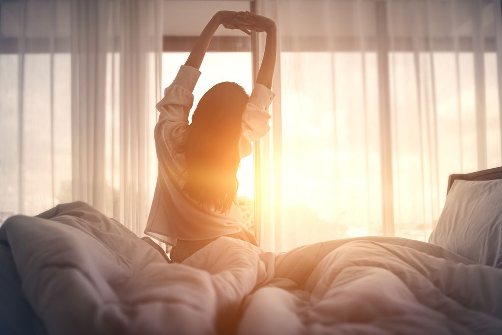 Morning exposure to sunlight can also influence the quality of your sleep