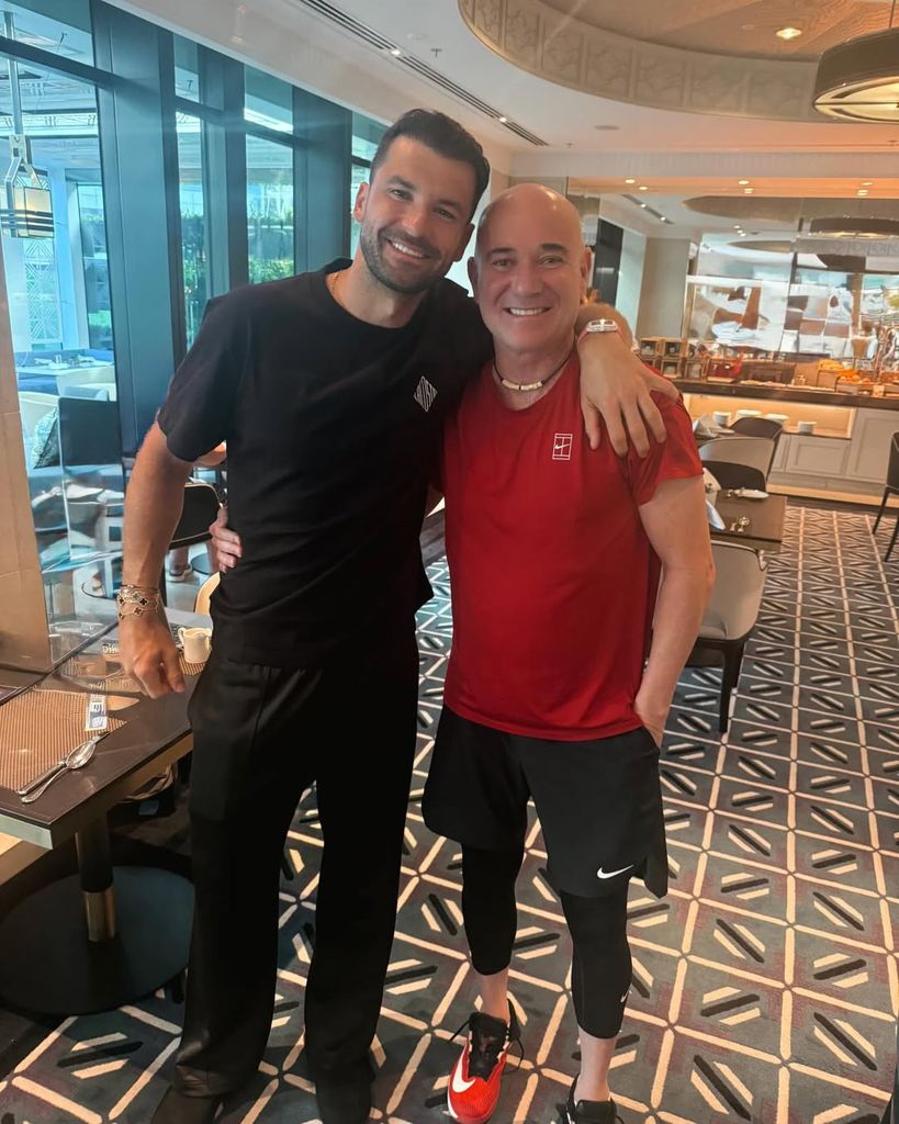 andre agassi grigor dimitrov hugging