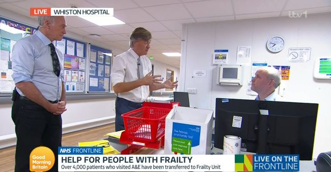 Richard Madeley and Doctor Hilary on GMB