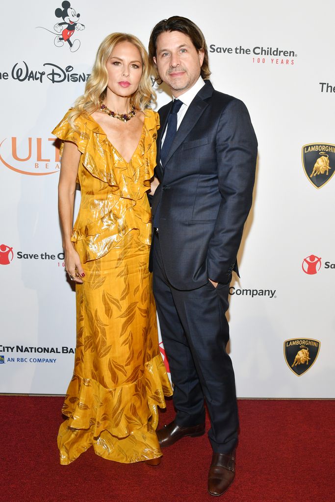 rachel zoe and rodger berman on red carpet