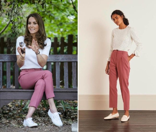 kate trousers dupe
