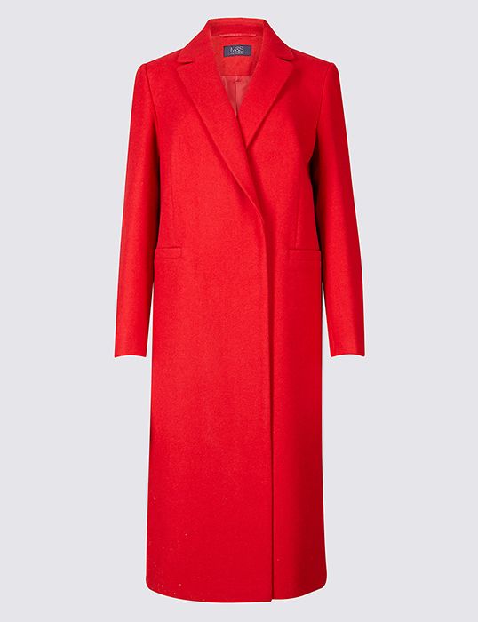Amanda Holden wows in festive red coat from Marks & Spencer | HELLO!