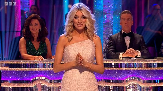 tess daly strictly live show