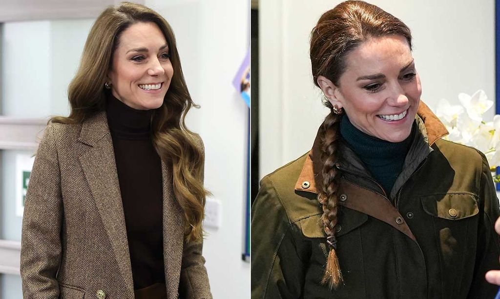 Princess Kate smiles