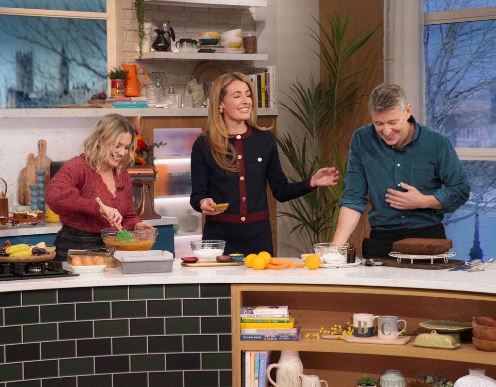 Cat Deeley and Ben Shepherd on This Morning