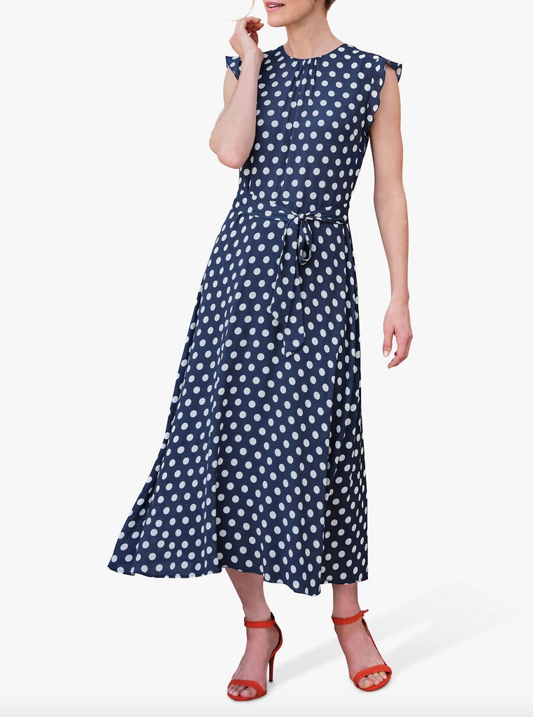 Pure Collection polka dot dress