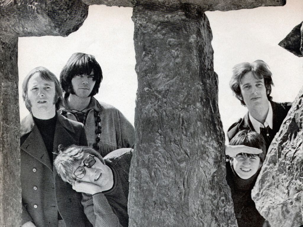 USA  Photo of Neil YOUNG and BUFFALO SPRINGFIELD, Neil Young (second from left, back) 