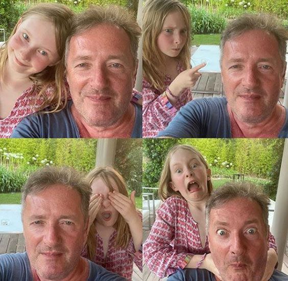 piers morgan daughter selfies