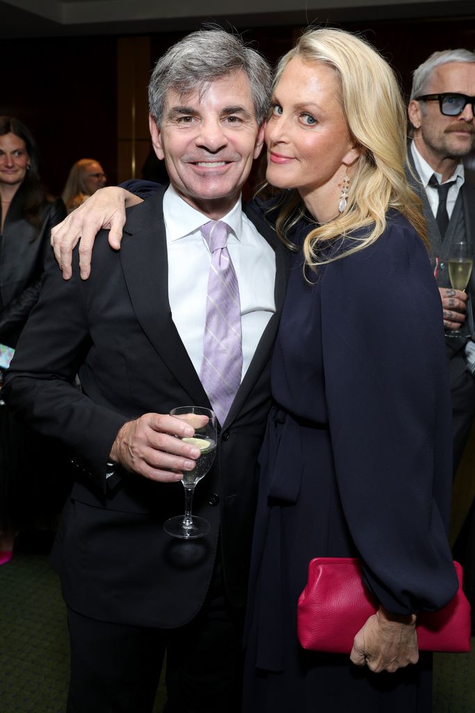 George Stephanopoulos and Ali Wentworth attend the 2023 Good+Foundation âA Very Good+ Night of Comedyâ Benefit at Carnegie Hall on October 18, 2023 in New York City.